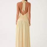 Makena Halter Maxi Ruha - Sárga