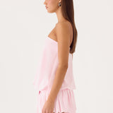 Mazie Strapless Mini Dress - Rózsaszín