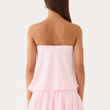 Mazie Strapless Mini Dress - Rózsaszín