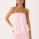 Mazie Strapless Mini Dress - Rózsaszín
