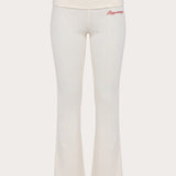 Muse Roll Waist Pants - Krém