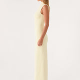 On My Time Maxi Dress - Baba Sárga