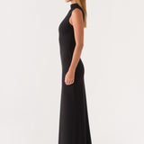 On My Time Maxi Dress - Fekete