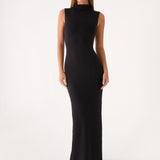 On My Time Maxi Dress - Fekete