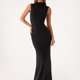 On My Time Maxi Dress - Fekete