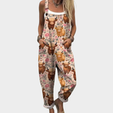 Beatrice | Relaxált Dungaree Overál