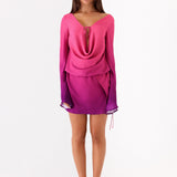 Rafaella Mini Ruha - Fuchsiai Lila Ombre