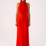 Rumina Sash Maxi Ruha - Mandarín