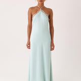 Samaria Halter Maxi Ruha - Aqua