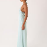 Samaria Halter Maxi Ruha - Aqua