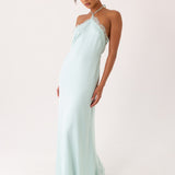 Samaria Halter Maxi Ruha - Aqua
