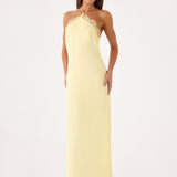 Samaria Halter Maxi Ruha - Sárga