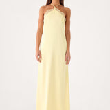 Samaria Halter Maxi Ruha - Sárga