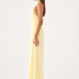 Samaria Halter Maxi Ruha - Sárga