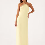 Samaria Halter Maxi Ruha - Sárga