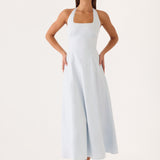 Sarrah Halter Midi Ruha - Kék