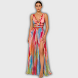 Freya | Nyomtatott Maxi Ruha