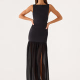 Seraphine Maxi Ruha - Fekete