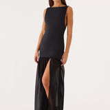 Seraphine Maxi Ruha - Fekete