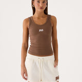 Muse Signature Tank Top - Csokoládé