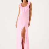 Something Inbetween Maxi Dress - Píruló Rózsaszín