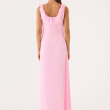 Something Inbetween Maxi Dress - Píruló Rózsaszín