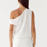 Stick Around Mini Dress - Fehér