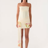 Syna Sash Mini Ruha - Soft Lily