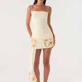 Syna Sash Mini Ruha - Soft Lily