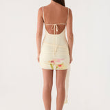 Syna Sash Mini Ruha - Soft Lily