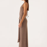 Talk To You Maxi Ruha - Taupe