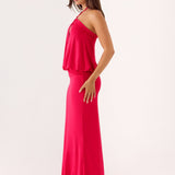 Telling You Maxi Ruha - Piros Magenta