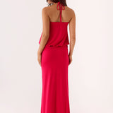 Telling You Maxi Ruha - Piros Magenta