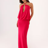 Telling You Maxi Ruha - Piros Magenta