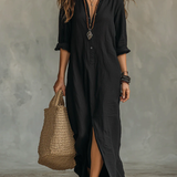 SAULE | Könnyedén Flattering Maxi Ruha a Mindennapi Sokoldalúságért