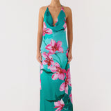 Yoon Gyöngyös Cowl Maxi Ruha - Petal Reef