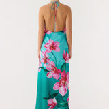 Yoon Gyöngyös Cowl Maxi Ruha - Petal Reef