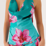Yoon Gyöngyös Cowl Maxi Ruha - Petal Reef