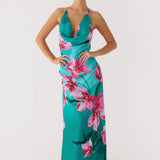 Yoon Gyöngyös Cowl Maxi Ruha - Petal Reef