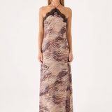 Zamarita Halter Maxi Ruha - Arany Tigris