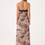 Zamarita Halter Maxi Ruha - Arany Tigris