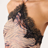 Zamarita Halter Maxi Ruha - Arany Tigris