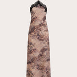 Zamarita Halter Maxi Ruha - Arany Tigris