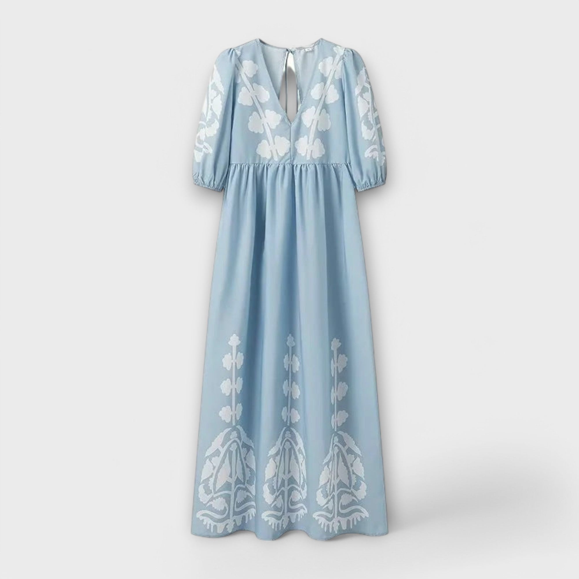 Rena - Nyomtatott Ruha a Kényelmes Eleganciáért