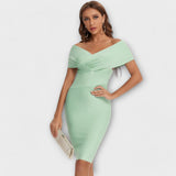 Elegáns V-nyakú Ruha