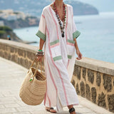 Caftan Ruha "Charlotte" – Kert a Tengerparton