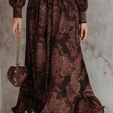 Formázott Silhouette Maxi Ruha