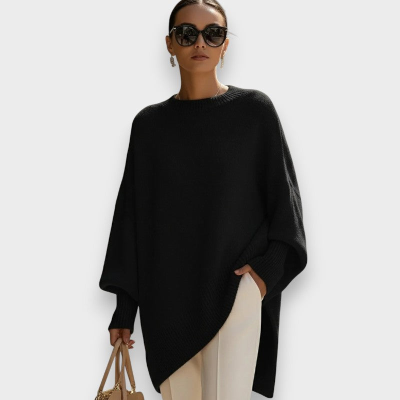 Maisie | Oversized Poncho Pulóver